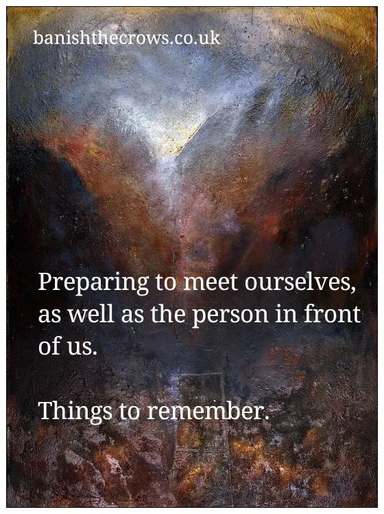 being prepared for therapy graphic