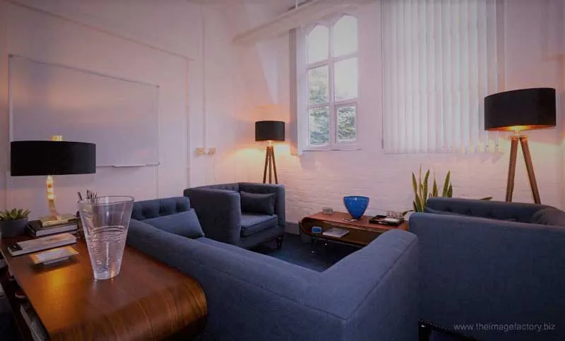 Banish the Crows treatment room